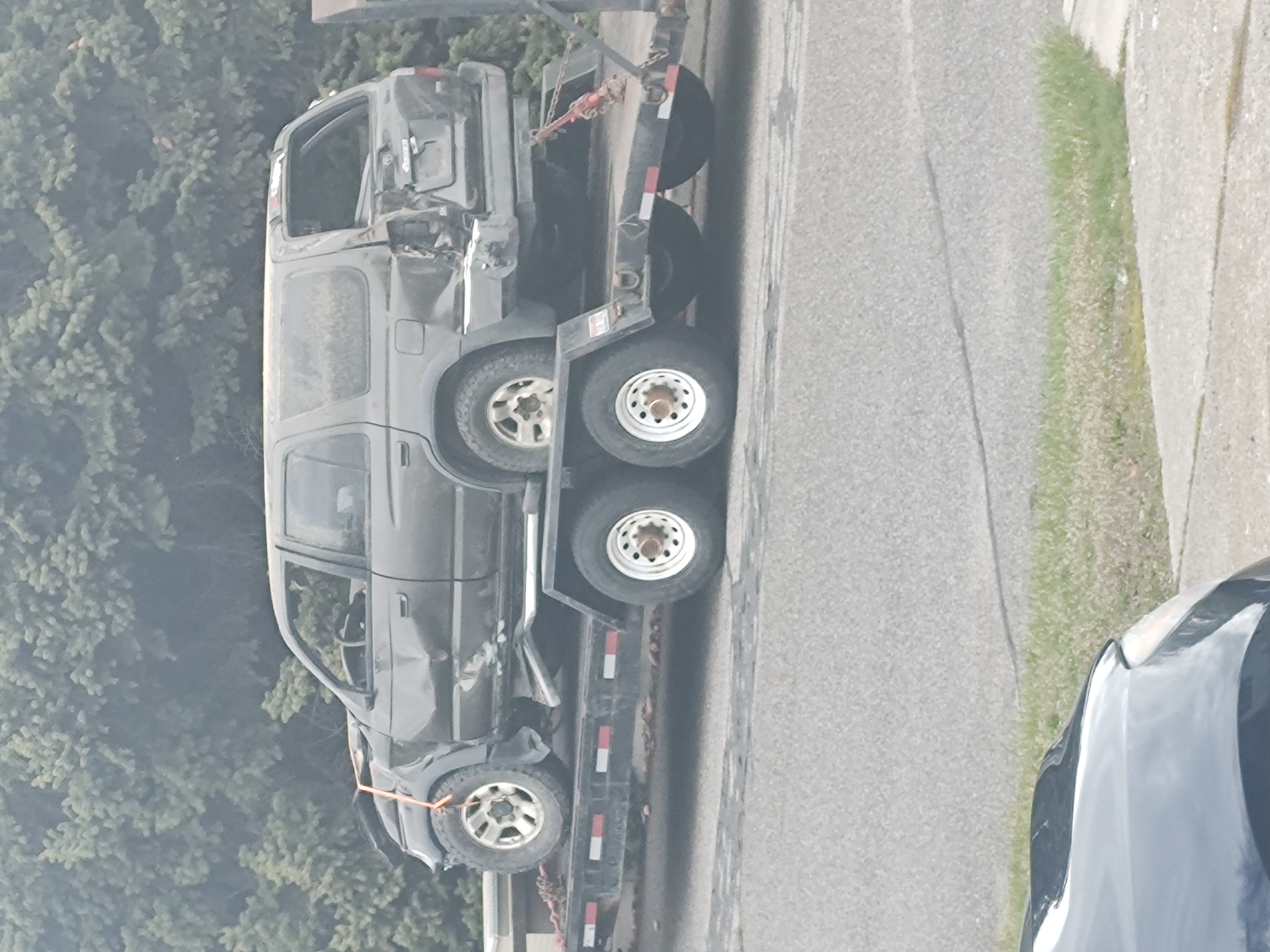 Arrived on the trailer