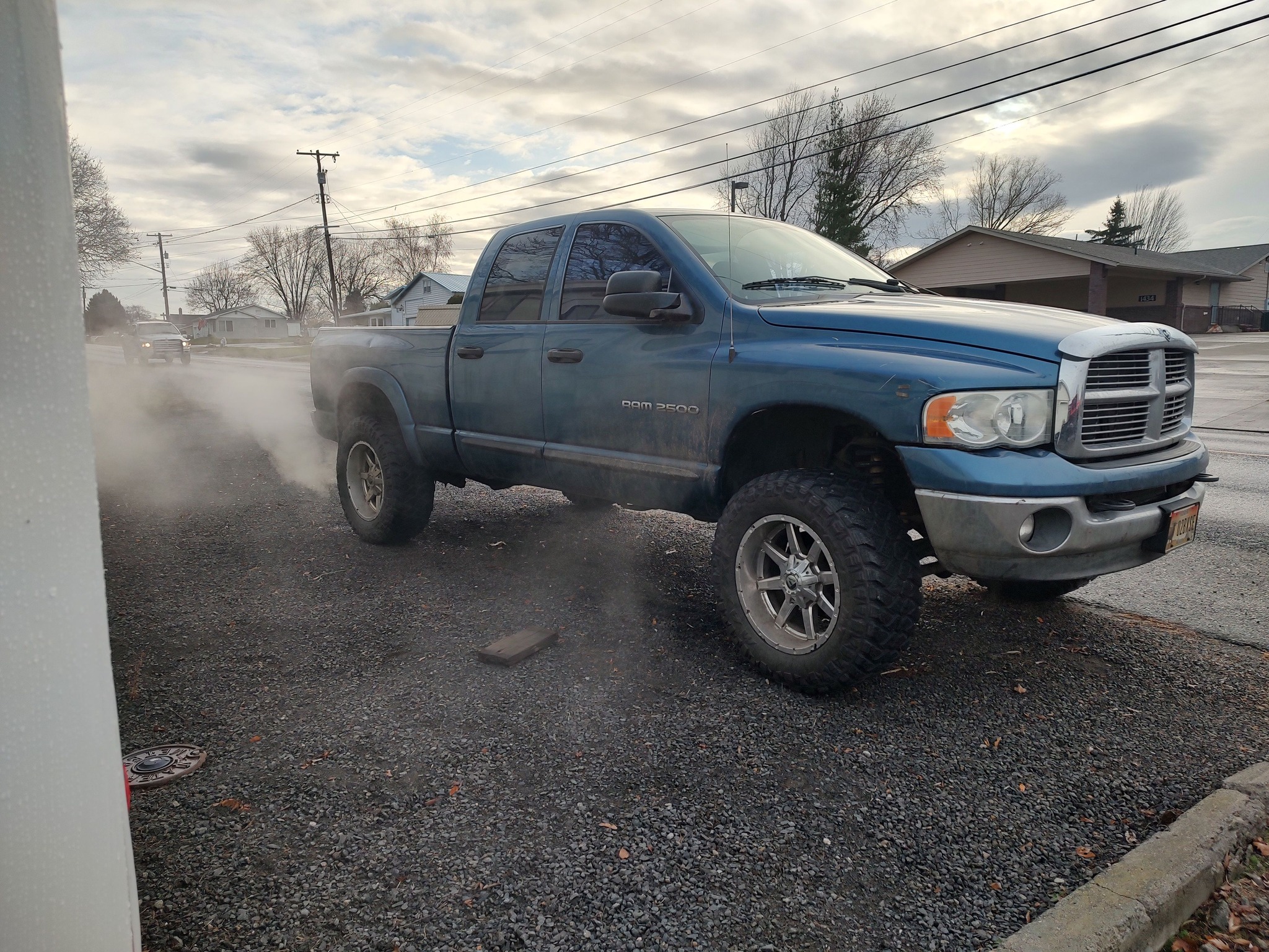 Before — rolling shot